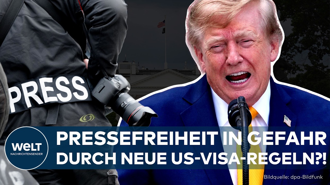 PRESSEFREIHEIT IN GEFAHR? USA verschärfen Visa-Regeln für ausländische Journalisten!