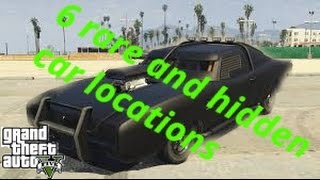 6 Rare And Hidden Cars In Gta 5 Story Mode