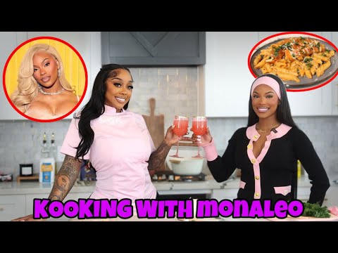 Marry Me Chicken Pasta ft. MONALEO | Cooking With K | Episode 2 !!!
