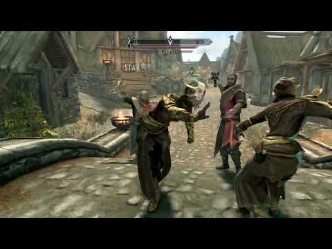 Skyrim - Cultists vs Werewolves, Guards, Stendarr Vigilants and Lydia