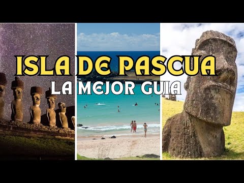 ISLA DE PASCUA 🗿 LA MEJOR GUIA DE VIAJE y lugares imperdibles ⏩ ¿Como llegar y que hacer? 2025