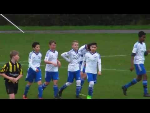 HVV JO13-4   -  DWO  JO13-2  eerste helft  18-3-2017