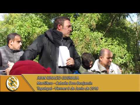 08-06-18 Nota Juan Ignacio Goenaga - Cabaña Don Benjamín - Tapalqué.