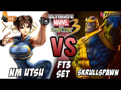 UMVC3 Parsec Mods FT3 Set - nm utsu VS SkrullSpawn (Thanos, & EX Characters)