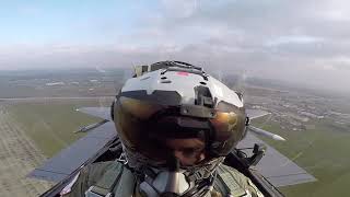 First footage of debut RAF F-35 exercise (from F-15E cockpit, featuring Rafale Cs)