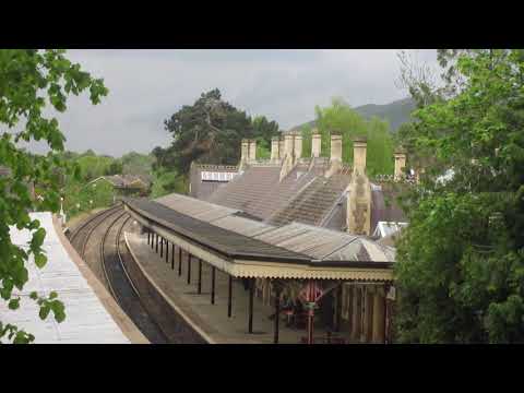 100 yr changing view of Great Malvern Railway Station 🛤️🚂