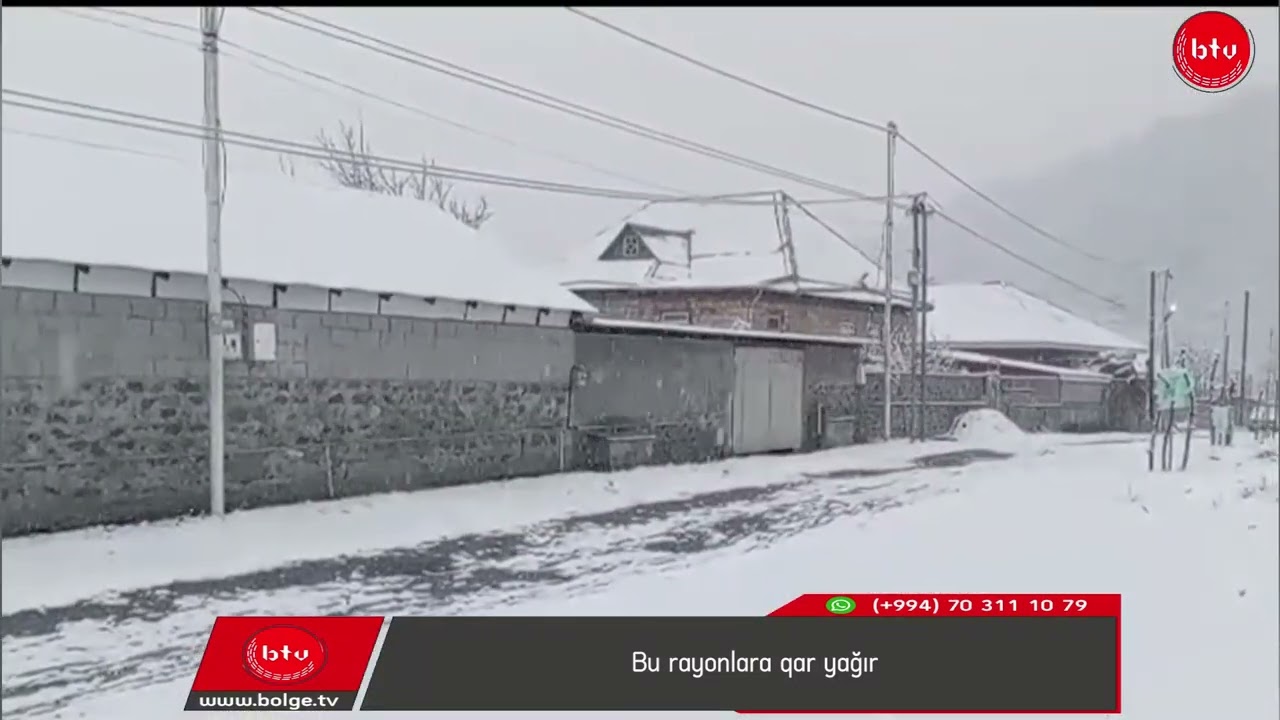 Bu rayonlara qar yağır