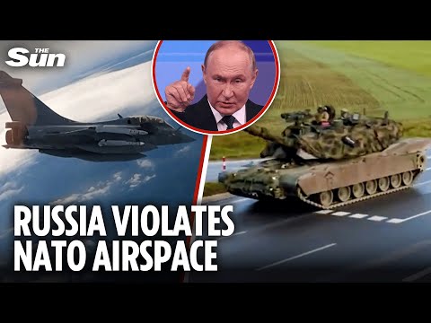 Romania scrambles F-16 jets as Russia enters NATO airspace for second time