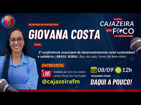 3º Conferência Municipal de Desenvolvimento Rural Sustentável e Solid