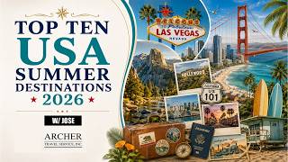 Top USA Summer Destinations w/ Jose