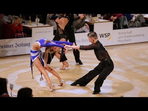 Maik Zimmer - Adeline Kastalion, GER | GoldstadtPokal 2018 - WDSF Youth LAT - SF R
