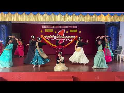 KELISADE KALLU KALLINALI - WELCOME DANCE - KANNADA RAJYOTSAVA CELEBRATION