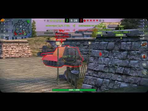 Wotblitz - Fv4202 best lucky ever. 6966 dame, 4 kills with full Hp.
