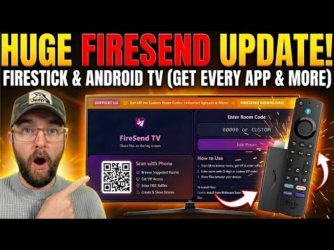 FireSend EXPLODES With New Update — Unlimited Apps on Firestick & Android TV!