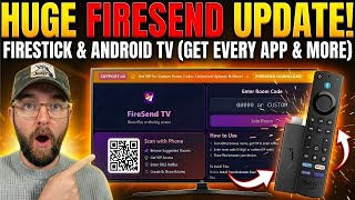 FireSend EXPLODES With New Update — Unlimited Apps on Firestick & Android TV!