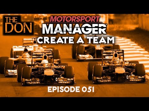 Let's Play Motorsport Manager Create a Team - EP51 - United States Grand Prix