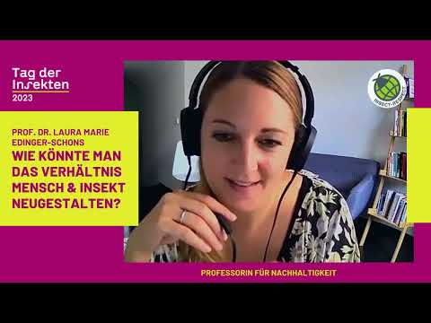 Tag der Insekten 2023 Online-Auftakt mit Prof. Dr. Laura Marie Edinger-Schons