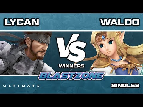 PSG Blastzone: Lycan (Snake) vs Waldo (Zelda) - Winners Round 3