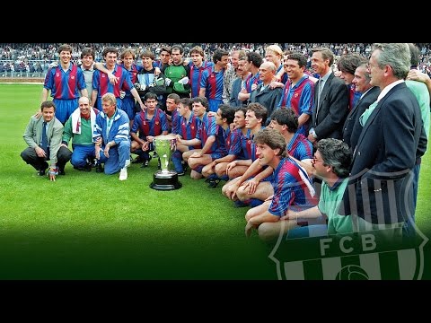 FC Barcelona League Champions 1990/91: Celebrations