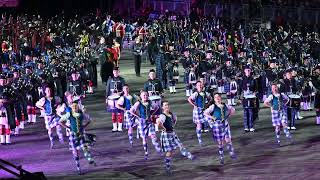 A Scottish Story- Pipes, Drums and Highland dancers