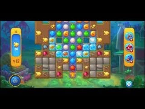 Fishdom 🐟 🦀 🐠 Atlantis Cup 🏆🏅 Stage 12, power booster 💣⚡🔥 🏆🏅