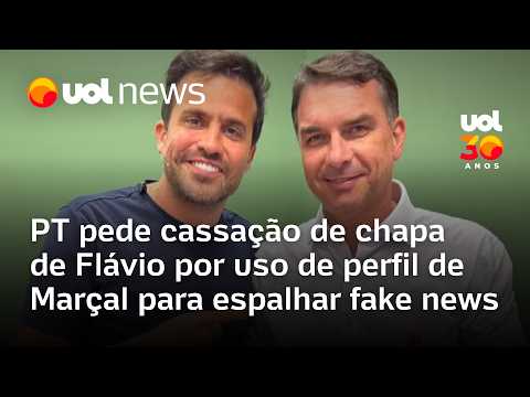 PT pede cassação de chapa de Flávio por uso de perfil de Marçal para disseminar fake news