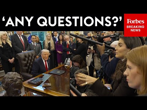 BREAKING NEWS: Trump Takes Questions From Reporters About Funding Bill That Would End Govt Shutdown