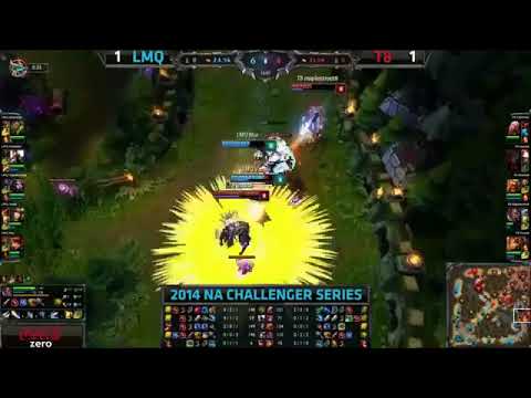 LMQ VS T8 Game 3 Highlights   2014 NACS 2 Spring HQ