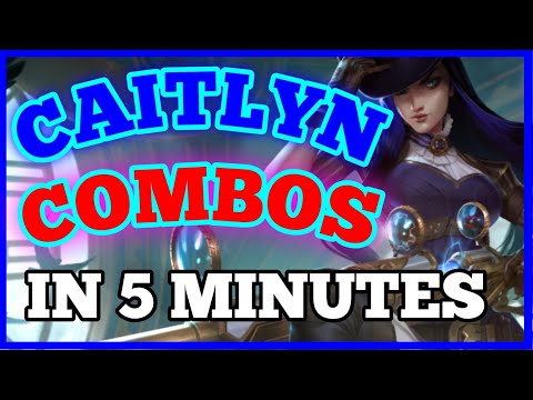 ULTIMATE CAITLYN COMBO GUIDE IN WILD RIFT  - WILD RIFT - ABANDON
