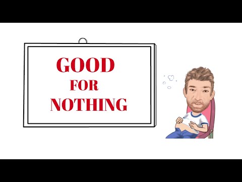 English Tutor Nick P Adjective Phrase (145) Good For Nothing - Animated