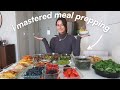 THE ULTIMATE HEALTHY MEAL PREP | a week's worth of easy & yummy recipes + grocery list