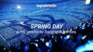 BTS - Spring day(Armys version)