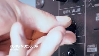 Video thumbnail for KORG MS2000BR Vocoder Demo by Logic Pro Life