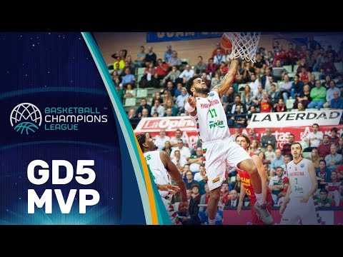 MVP Gameday 5 - Pinar Karsiyaka's D.J. Kennedy (30pts. 13reb.) dominated against UCAM Murcia