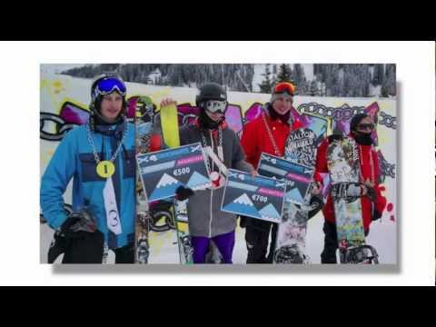 smashbros RAILBATTLE 2013 Burton Snowpark Damüls