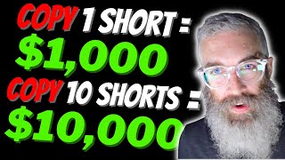 Copy & Paste YouTube Shorts- Insane Money 2024! ($600,000/mo PROOF) - STEP BY STEP