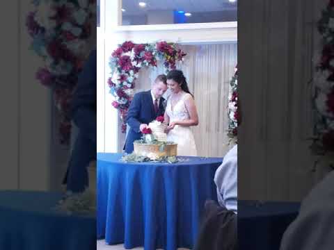 Krystal and Tarren Cake Cutting 2021