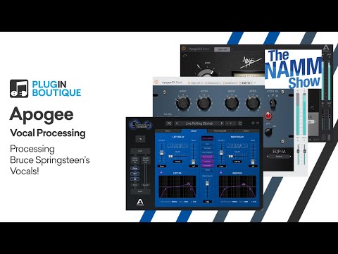 Get Bruce Springsteen's Classic Vocal Sound with Apogee at NAMM 2022!
