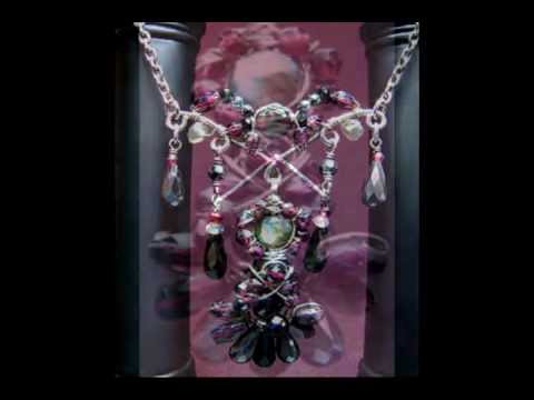 Eyescream Gothic Jewelry - Victorian Renaissance Sterling Silver - Dark Muse Music - Absolute