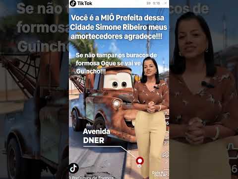 Simone Ribeiro Mió prefeita de Formosa Goias