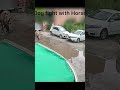 Poor Horse Dog Fight Dog Bites Horse And Jump Over Car Punjabisong Newvideo Dogfight Punjabi
