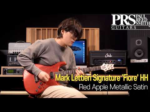 PRS - Paul Reed Smith Signature - Fiore HH Satin Finish Red Apple Metallic Electric Guitar image 4