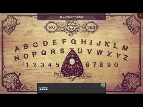 Do not play ouija board app at 3am.