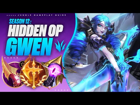 How Hidden OP GWEN JUNGLE Can Do EVERYTHING To Carry In Season 12! | Challenger Jungle Guide