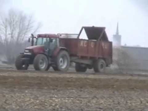 Demarez - Marreel: Stalmest spreiden.