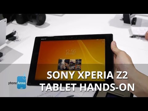 #MWC | Sony представила планшет Xperia Z2 и два новых смартфона. Xperia Tablet Z2. Фото.