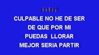 Vicente Fernández   Cruz de olvido KARAOKE