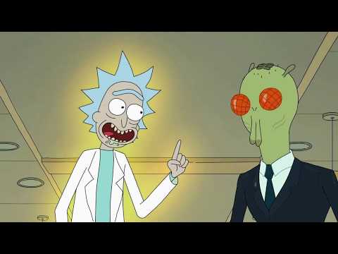 Rick and Morty : Rick tricks the galactic federation .