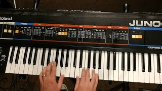 Video thumbnail for Roland Juno-6 | Get Your Love Through the Radio by Alex Ball