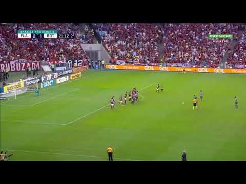 Gol de Falta Diego Souza: Flamengo 2x2 Botafogo